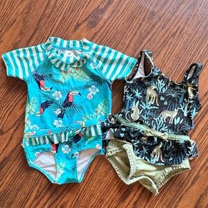 Baby/Toddler Girls 18 month Swim Bundle/Lot
